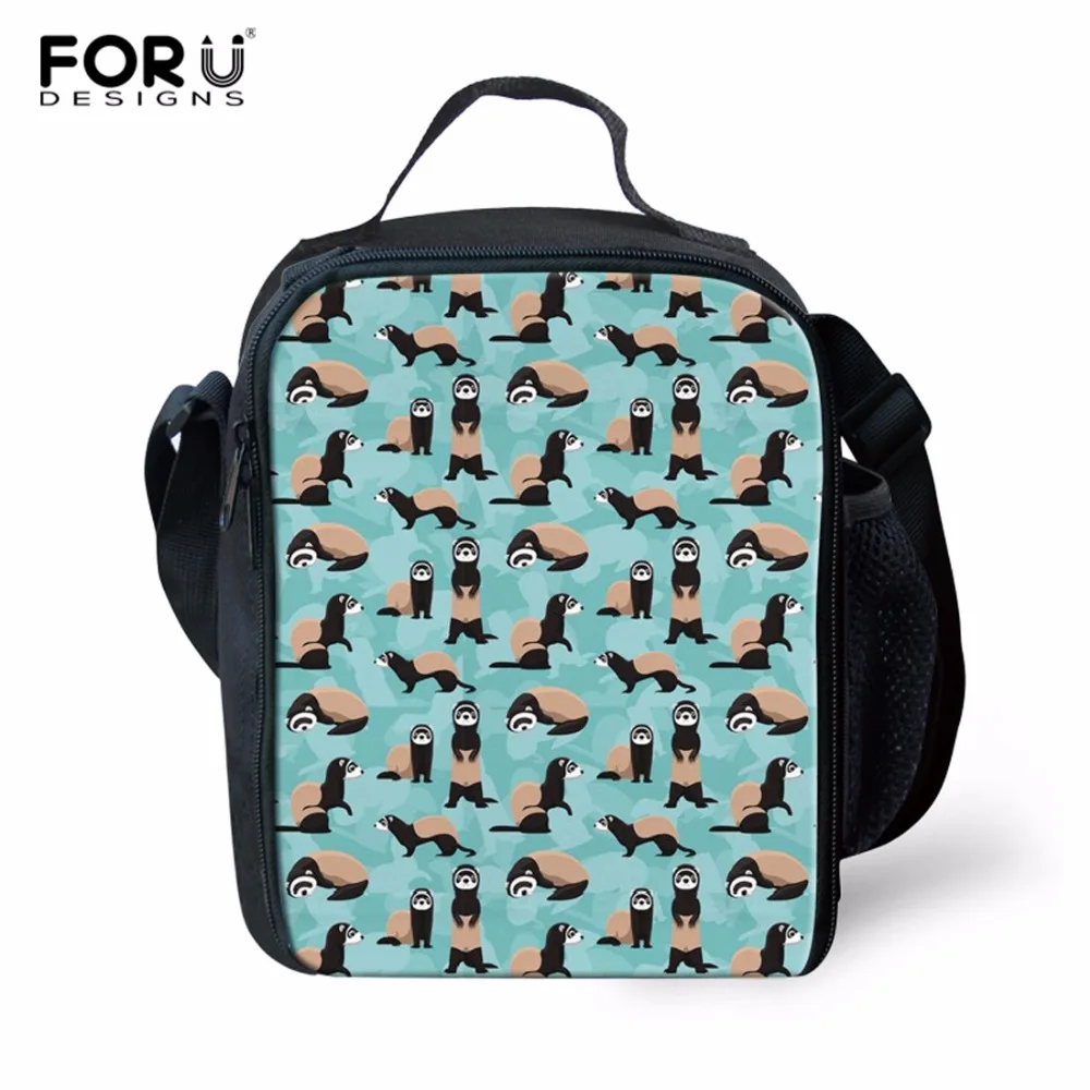 Forudesigns Casual Portable Lunch Bag Insulated Thermal Food Picnic