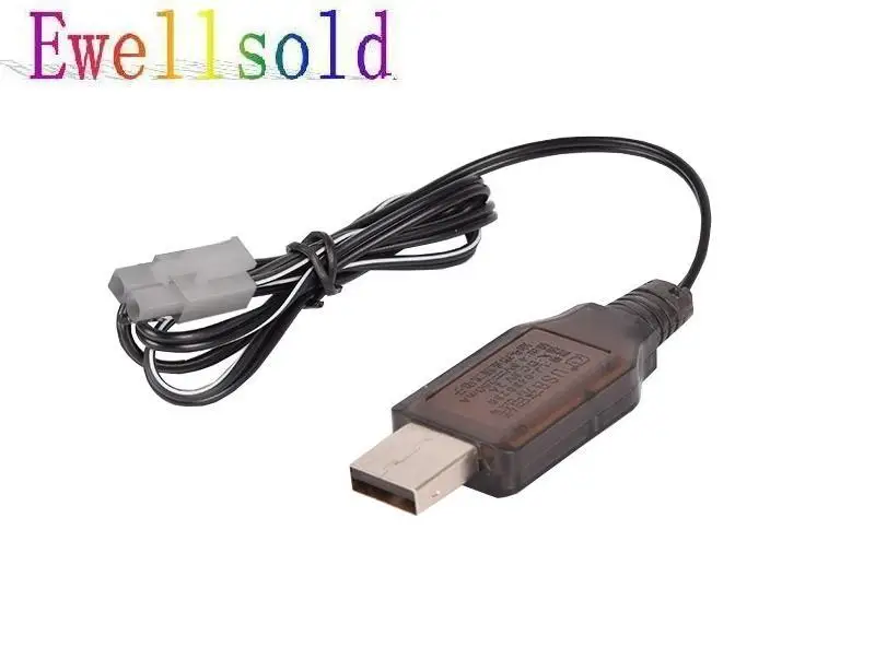 4.8V USB charger Tamiya Plug for Ni-CD battery /4.8V Ni-MH 2pcs/lot | Игрушки и хобби