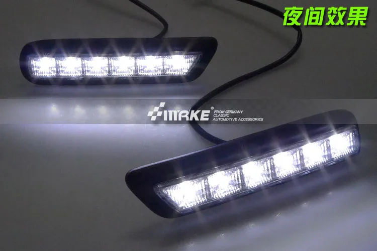 Бесплатная доставка !! СИД DRL светодиодные фары дневного света для Мицубиси Аутлендер спорт РВР в ASX 2010-2012 2шт дар для Мицубиси ASX Бесплатная доставка !! СИД DRL светодиодные фары дневного света для Мицубиси Аутлендер спорт РВР в ASX 2010-2012 2шт дар для Мицубиси ASX