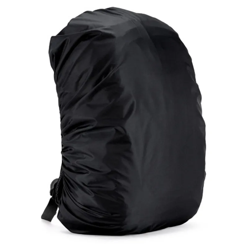 300 шт портативный рюкзак водонепроницаемый пыленепроницаемый дождевик рюкзак Сумка для путешествия Кемпинг на открытом воздухе Альпинизм - Цвет: Black