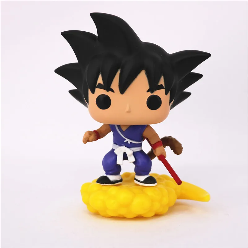 

POP Funko Figurine Dragon Ball Goku & Flying Minbus Toys Model  10cm PVC Dragon Ball Super Action Figure Toy Anime Brinquedos