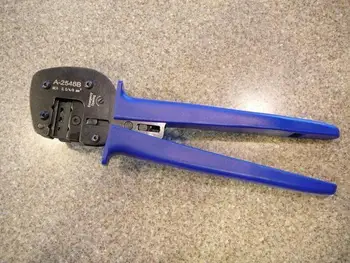

PV MC4 pressing line clamp solar PV connector terminal crimping tool 26-10AWG