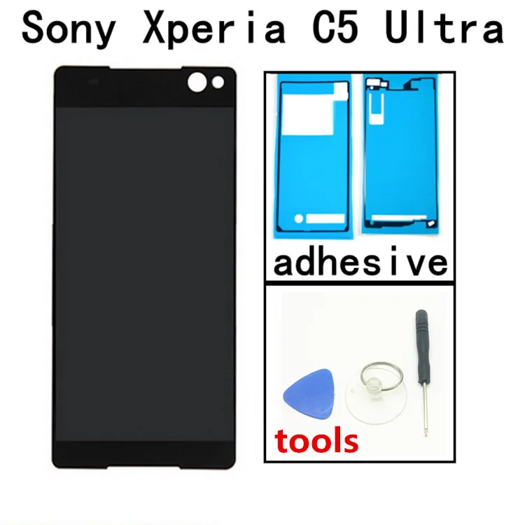 Для Sony Xperia C5 ультра ЖК дисплей кодирующий преобразователь сенсорного экрана в