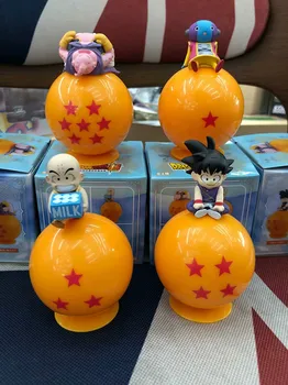 

4pcs/set Dragon Ball Q ver PVC action figure 4 Stars Balls Classic Characters Collection model toy gift for friends