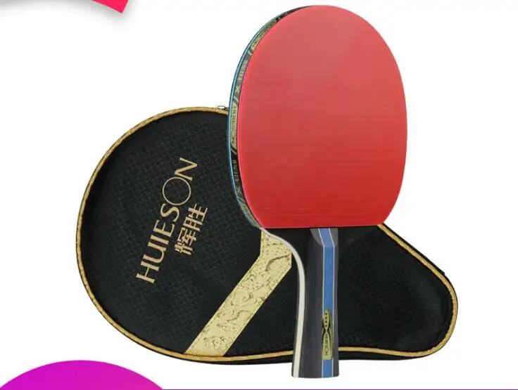 2018 NEW Table tennis racket Ddouble Pimples-in rubber Ping Pong Racket tenis de mesa table tennis