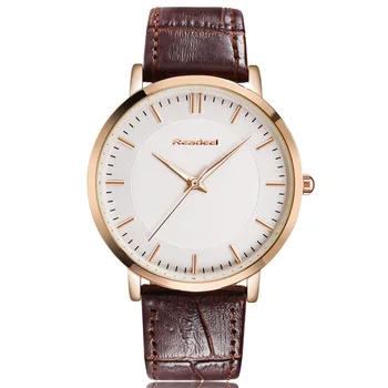 

Readeel Hours Men's Luxury Watch Military Watch Men Quartz Watch Sports Casual Leather Strap Clock Men Watches Relogio Masculino