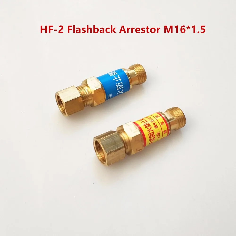 1 пара Flashback Arrestor обратный клапан пламя Buster M16* 1,5 Тип HF-2 для регулятора давления крепление газовой сварки резка