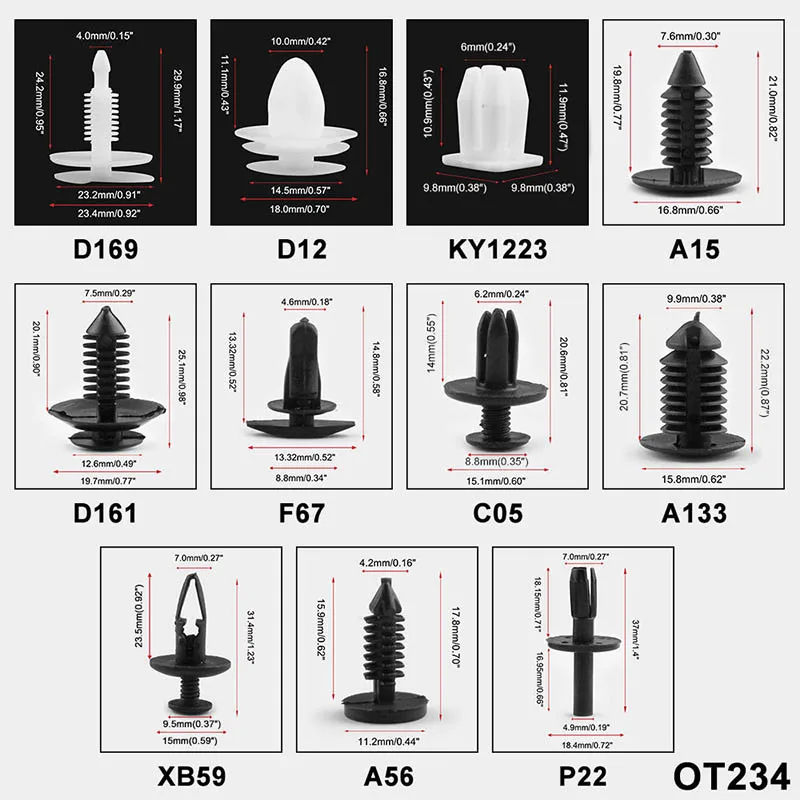 Auto Fastener & Clip (5)