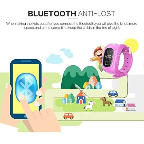 Q50 Детские умные часы для девочек и мальчиков рождественские подарки GPS трекер SOS