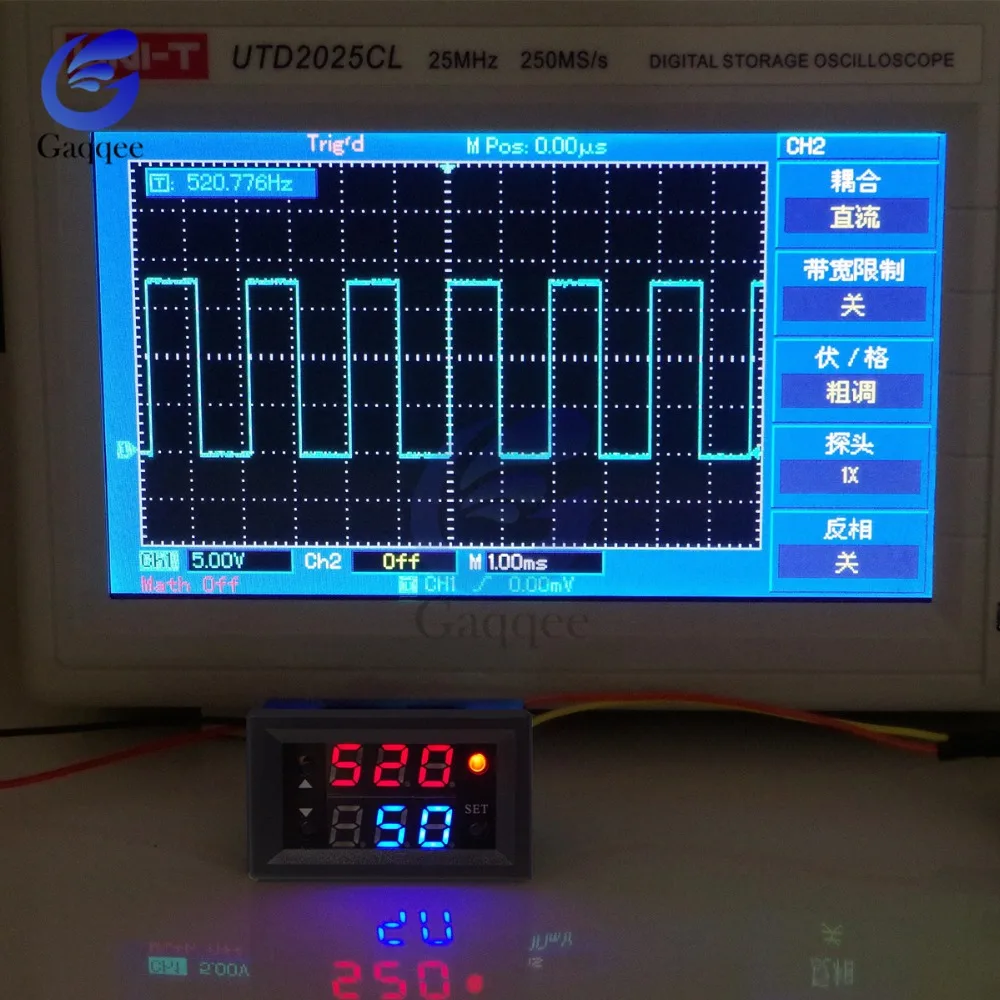 DC4-30V Одноместный генератор сигналов PWM частота импульсов рабочий цикл регулируемый модуль ЖК-дисплей Дисплей 1Hz-160 кГц 5mA-30mA 12V 24V