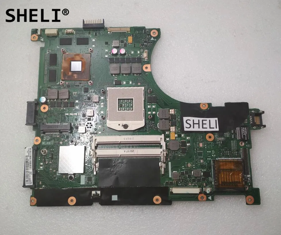 

SHELI For ASUS N56VJ Motherboard N56VM Rev 2.3 with GT635M 2GB 60NB0030-MB1