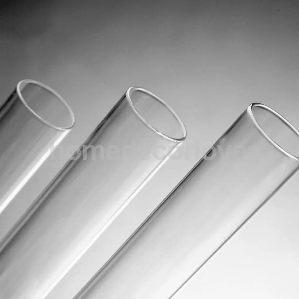 

3Pcs Cylinder Glass Hydroponic Flower Vase Terrarium Container+Trilateral Base
