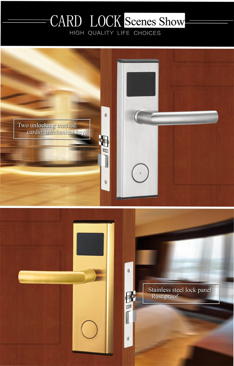 hotel card door lock