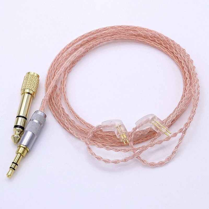 1 2 м 8 ядерный 5N OCC Litz оплетка HiFi кабель Westone ES2 UM Ultimate Ears UE18 UE11 UE10 UE5 для обновления