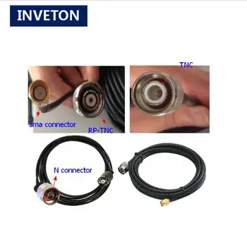 

2m Cable with TNC/RP-TNC/SMA/N connector connect with Uhf rfid reader/Antenna for athletic timing system