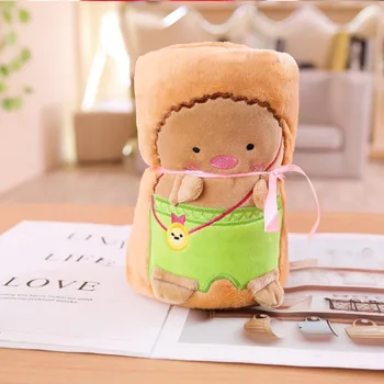 

Cute Cartoon Corner Animal Coral Fleece Cover Blanket Office Nap Blanket Air Conditioning Blanket