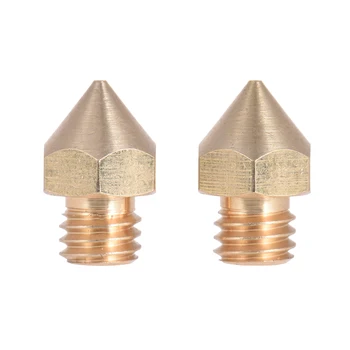 

2pcs/lot x5 Brass Nozzle Extruder 3D Printer Head 0.4mm Output for 1.75mm & 3mm Filament for Makerbot Anet i3