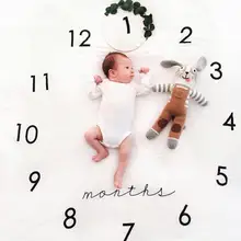 

Novelty baby blanket Newborn infant baby photograp props Personalized Cotton Bedding Cover baby playing mat Gift R4-36H