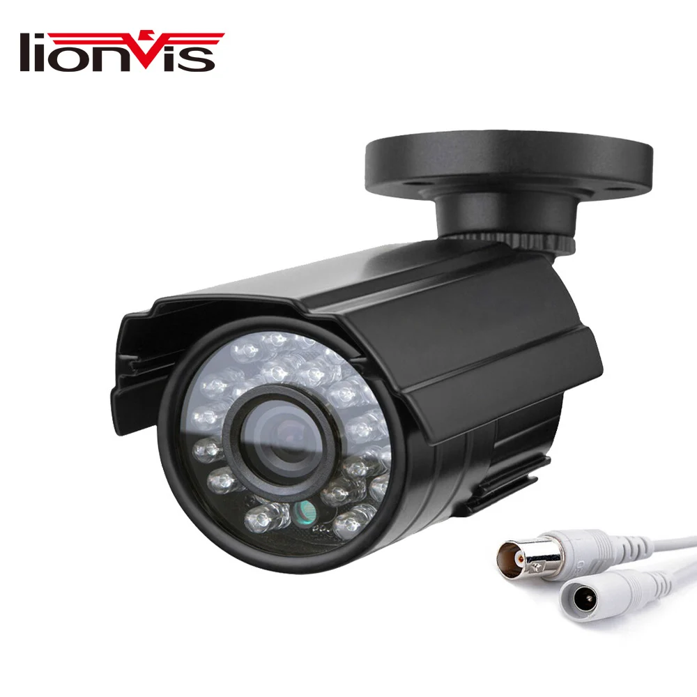 1200TVL 1/3" SONY CMOS IR Cut Analog CCTV Security Bullet Camera 24