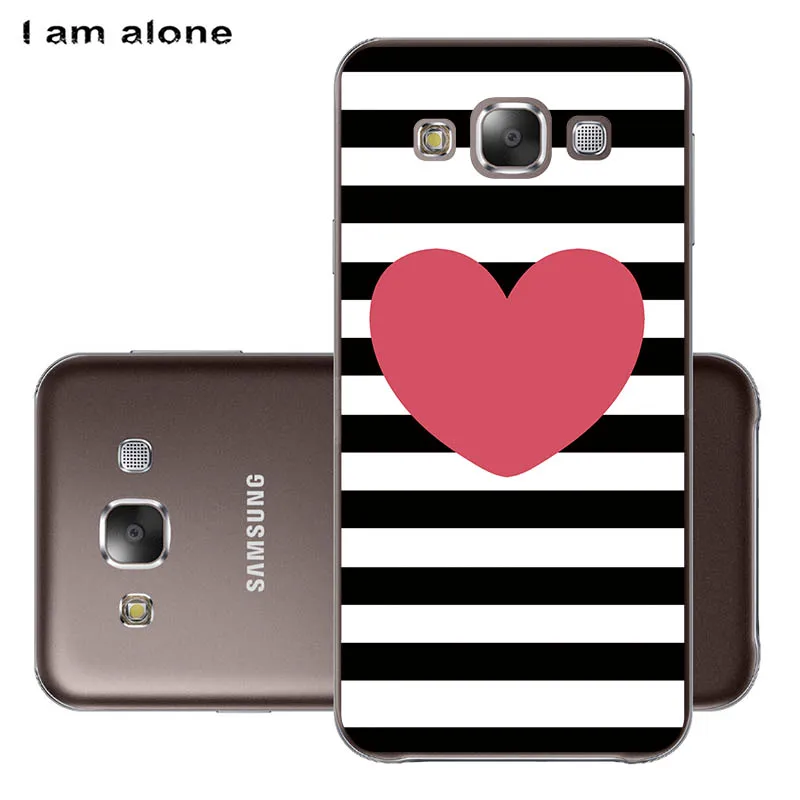 Чехлы для телефонов I am alone для samsung Galaxy E5 E500, 5,0 дюймов, жесткие пластиковые чехлы для мобильных телефонов, Модные цветные сумки - Цвет: PC HH64