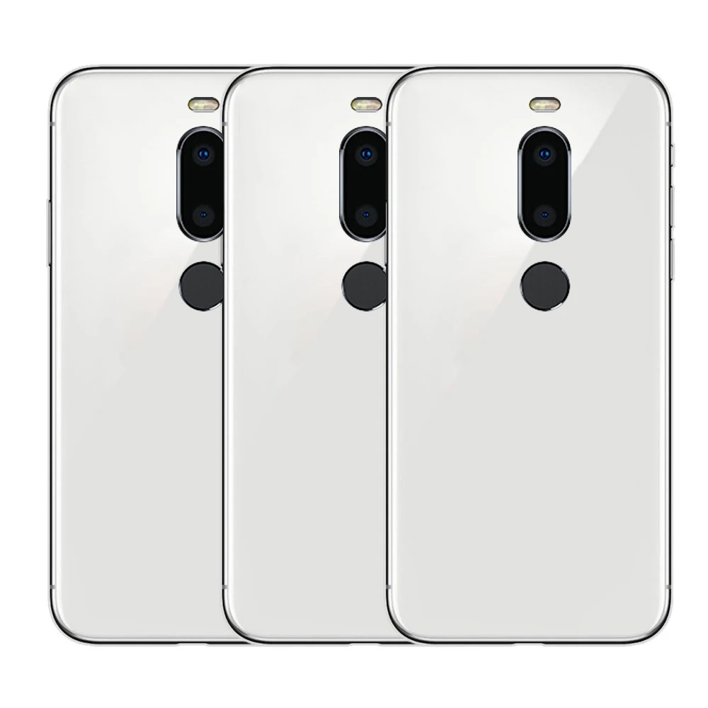 Полноразмерный защитный чехол для Meizu X8 прозрачный индивидуальный мягкий