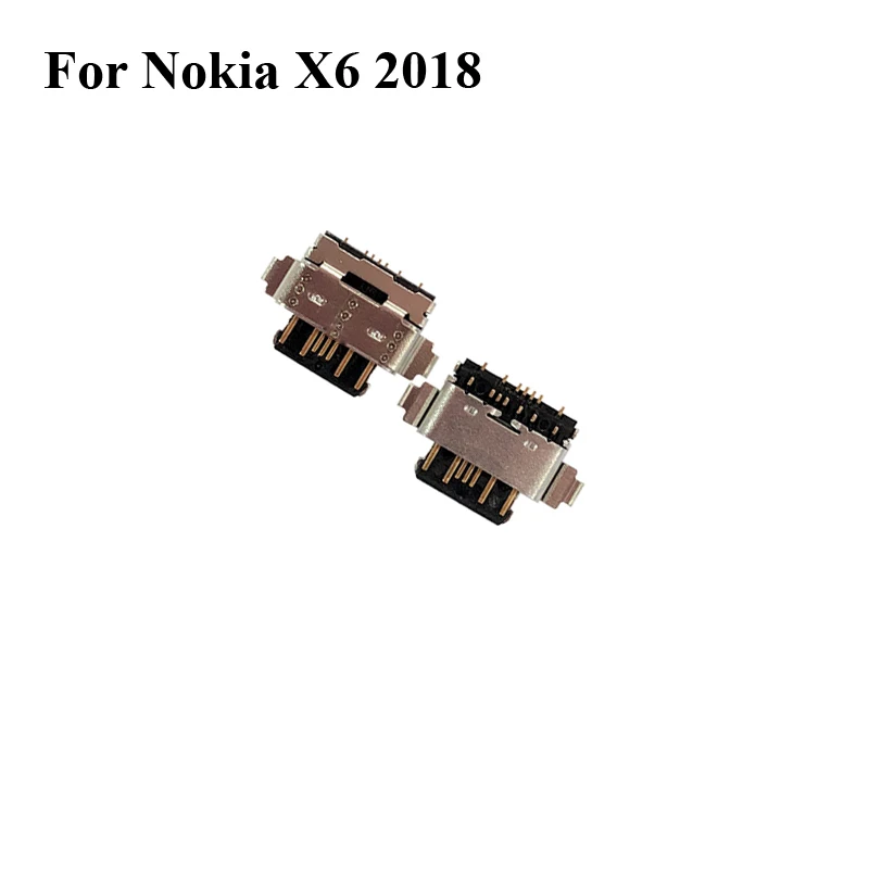 Новинка для Nokia X6 TA-1099 зарядное устройство запасные части порт зарядной