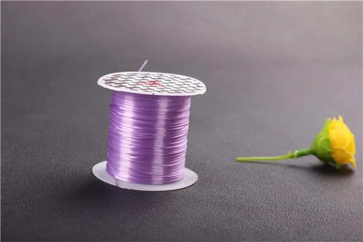7 1 Roll 10M Multi-Colors Strong Stretchy Elastic Wire Cord String Thread for DIY Bracelets Jewelry Making Accessories