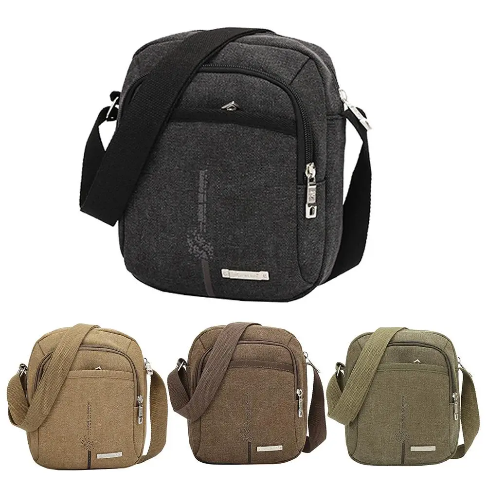 الرجال قماش متعددة الوظائف Crossbody حقيبة في الهواء الطلق السفر الكتف Messager حقيبة للماء الأزياء الأعمال الرجال السفر أكياس حقيبة يد