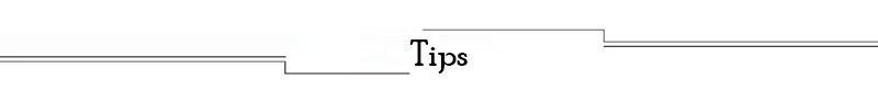 tips