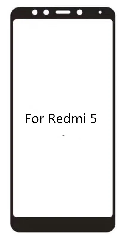 0 26 мм полноэкранная пленка из закаленного стекла для xiaomi redmi 5 Защитная экрана Plus