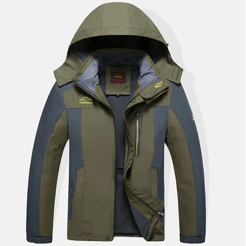 

Original Men jackets Outdoor Windbreaker Camping Hiking coats jaqueta for men Spring fall fishing jacket waterproof Windproof