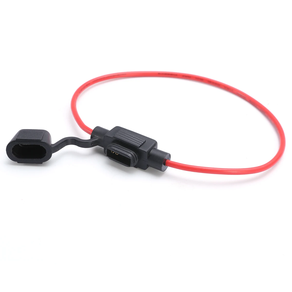 5pcs In Line Car Mini Blade Fuse Holder Splash-proof for 12V 30A Fuses Automotive Fuse Holder