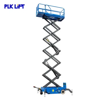 

Cheap 18M 300kg Load Mobile Scissor Lift on Construction Working