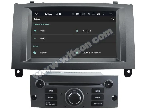 DE со! WITSON dvd-плеер для PEUGEOT 407 Android 9,0 4+ 64 Гб ips HD экран стерео 8 Восьмиядерный+ DVR/wifi+ DSP+ DAB+ OBD
