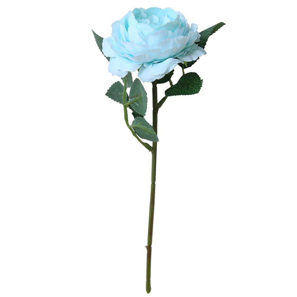 Имитация пиона Western роза искусственный цветок из пластика Свадебная вечеринка свадебные букет украшение для дома настенные украшения, цветок Decor312Z