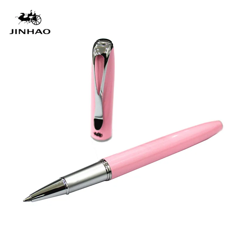 Jinhao Y6 Роскошные Металлические роллербол 0 5 мм Школьные принадлежности Ручки для