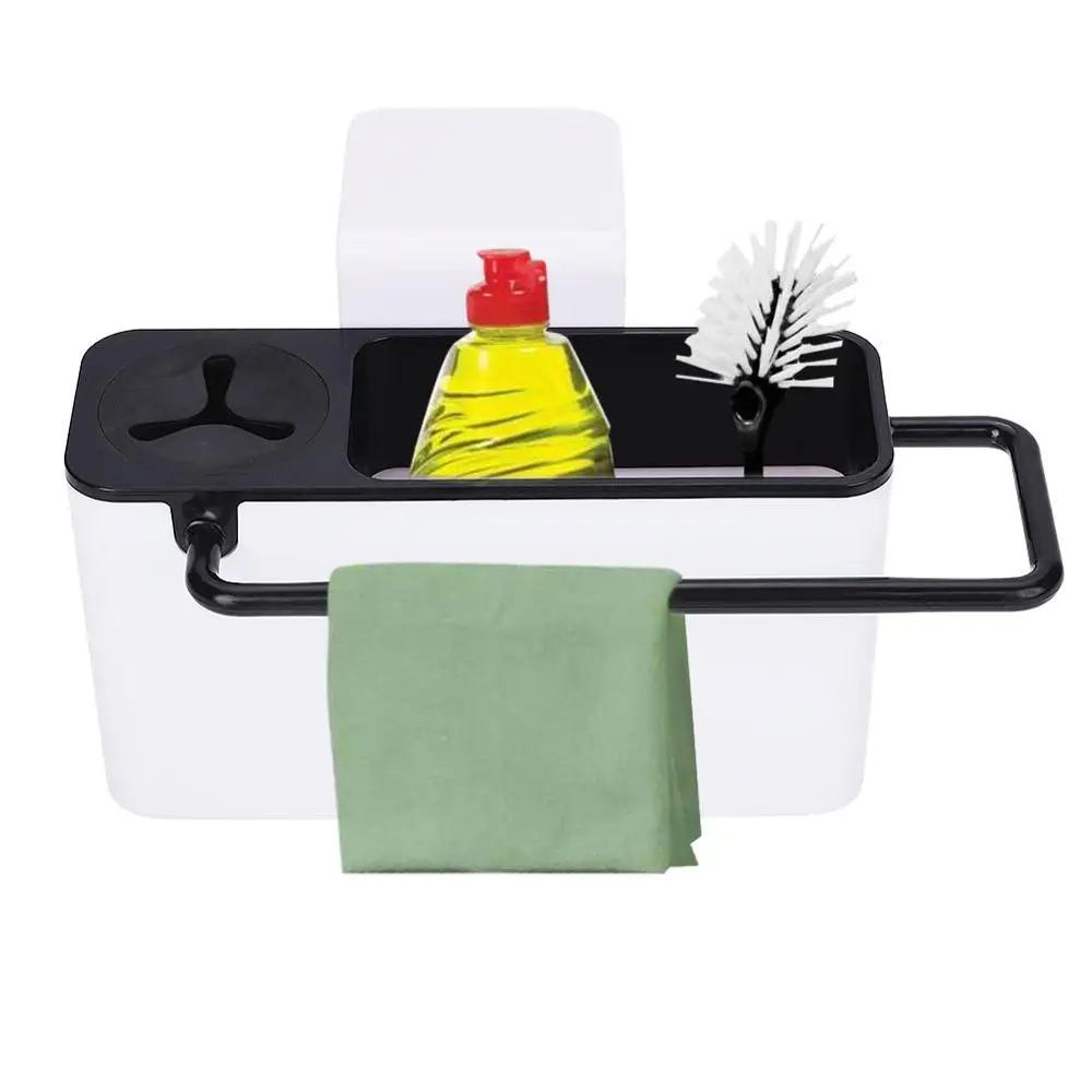 

multifunctional kitchen sponge cloth drying racks can be hanging storage shelf rack sink rack scouring pad YS-126