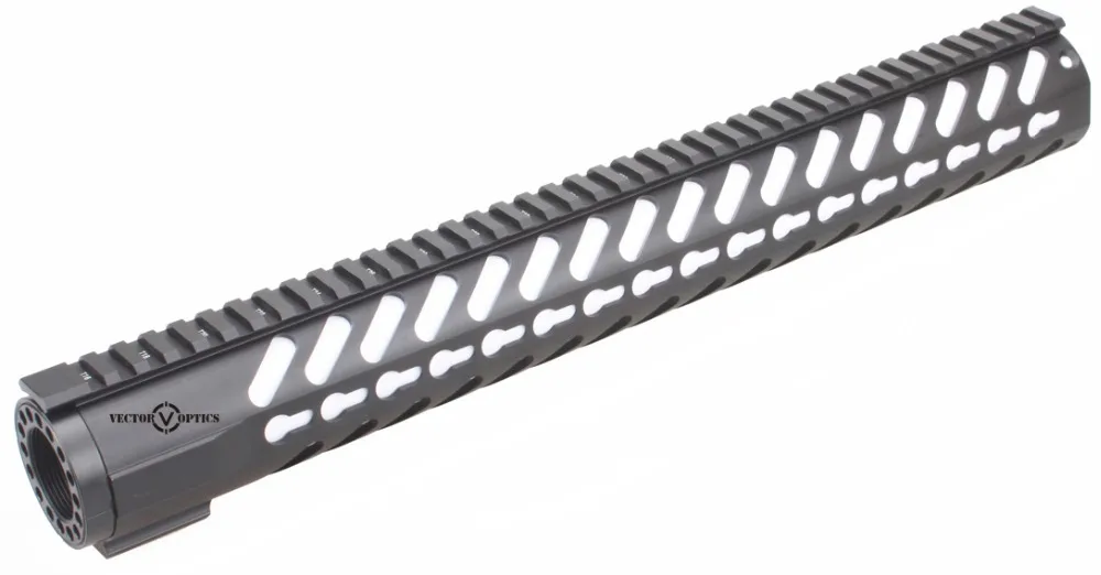 Векторная Оптика Тактический KeyMod 16 5 дюймов Бесплатный Поплавок Handguard Picatinny рейку