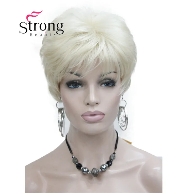 RG-ZORA #613 women's short straight synthetic daily wig orange brown blonde 5 color choices (1)