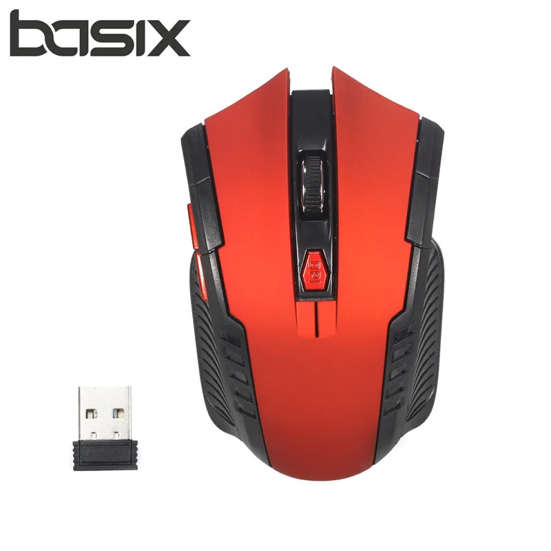 

basix mouse new 2.4Ghz Wireless mice Optical Mouse 1200 DPI for Mac PC Laptop Computer Mouse