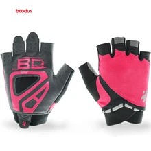 Женские противоскользящие дышащие спортивные перчатки для тренировки, бодибилдинга Спортивная гантель для йоги фитнес упражнения перчатки для занятий тяжелой атлетикой