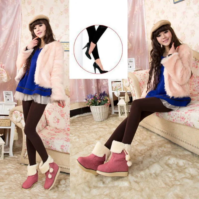 Winter 9 Cent not Pack Feet Women's Pantyhose Fancy Stocking New Women Tights Stocking Cotton Tights