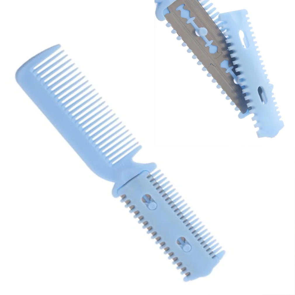 

New Portable Pet Dog Cat Hair Trimmer 2 Razors Grooming Comb Cutting Randomly