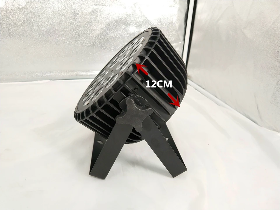Liga de Alumínio Dmx512 para Discos de Música Luz do Estágio 18x18 w 4in1 5in1 6in1 Rgbwa uv Levou Par Efeito Palco Discoteca Lâmpada 4 Cheap Efeito de Iluminação de palco