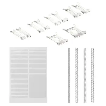 

1 Set Ring Size Adjuster Invisible Loose Rings Reducer Adjusters Jewelry Care Beauty Supplies