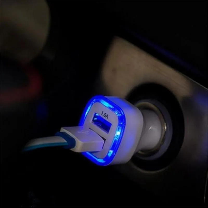 Универсальное зарядное устройство для мобильного телефона 2.1A светодиодный USB