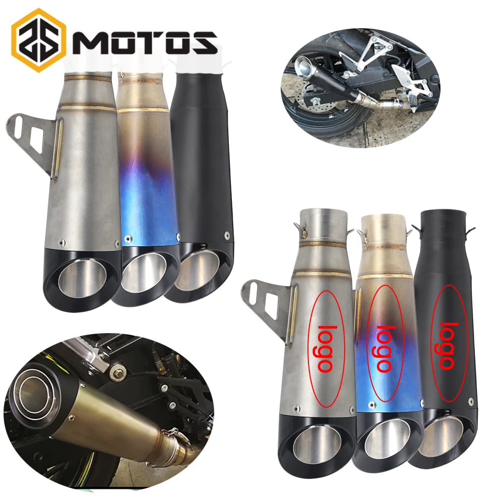 ZS MOTOS Universal Motorcycle S C Exhaust Modify Motocross Exhaust