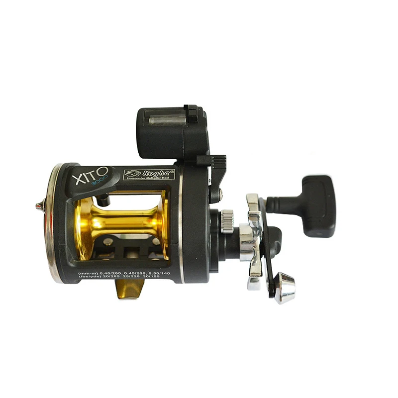 Tideliner Trolling Fishing Reel Gct2030 Line Counter baitcasting Line 3