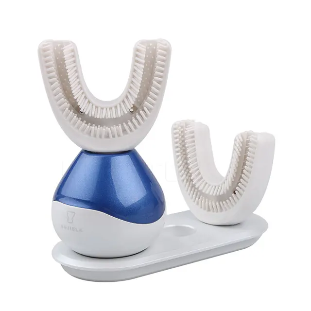 Ultrasonic Electric Toothbrush Rechargeable Automatic U Shape Teeth