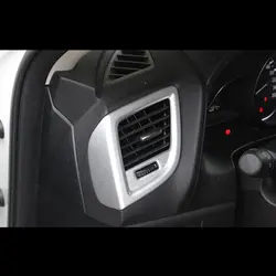 Для MAZDA 3 AXELA 2017 2018 ABS матовые автомобильные левый и правый воздуха на выходе Vent рамки крышка отделка интимные аксессуары стайлинга